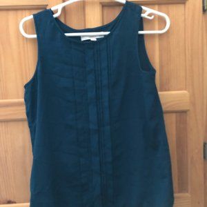 LOFT - Teal Shell - Size Small Petite (SP)